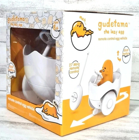 Gudetama lazy egg funny remote control car kids anime Japanese toy activities - Picture 2 of 10